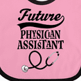 thumbnail image 4 of Inktastic Future Physician Assistant Childs Boys or Girls Baby Bib, 4 of 4