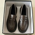 thumbnail image 2 of Dakaela Womens Loafers Shoes Platform Dress Mary Jane Lug Sole Comfortable Casual Slip on Shoes, 2 of 7