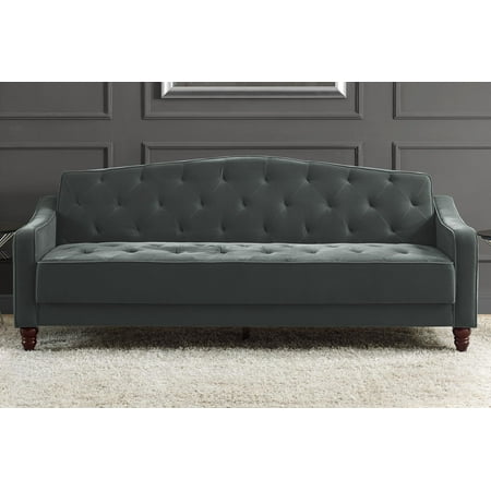 Novogratz Vintage Tufted Sofa Sleeper II, Multiple Colors - Walmart.com