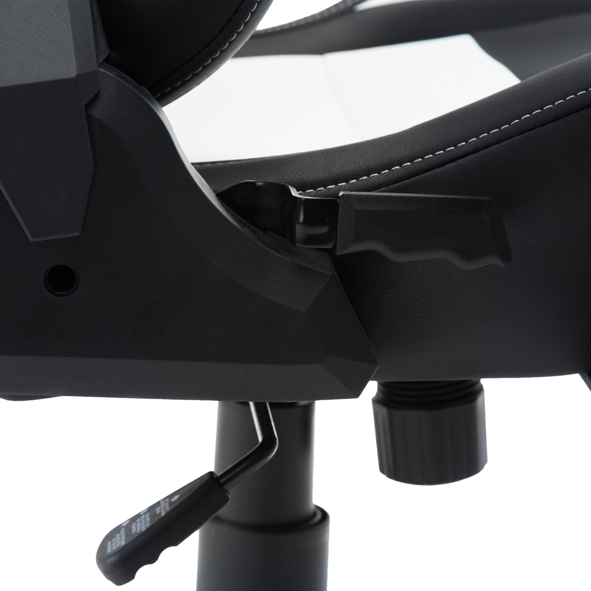Techni Office Solutions 53" White and Black Durable Stylish Gaming Chair