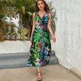 thumbnail image 5 of Tropical Fest Sleeveless Dress Party dresses for women clothes birthday dresses for women, 5 of 6