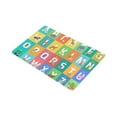thumbnail image 2 of MKHERT Cute Alphabet Learning Chart with Cartoon Animals Doormat Rug Home Decor Floor Mat Bath Mat 30x18 inch, 2 of 3