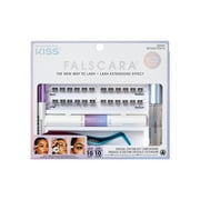 KISS Falscara False Eyelash Special Edition Starter Kit, 24 Lash Wisps