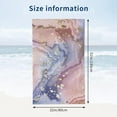thumbnail image 4 of Alcohol Ink Painting Marble Large Beach Towel - Plush Thick Cotton Pool Towel, Adult Beach Towels, 4 of 17