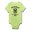 Kiwi, variant on CafePress - Protected By Pug Infant Bodysuit - Baby Light Bodysuit, Size Newborn - 24 Months