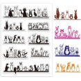 thumbnail image 1 of Sello transparente de gatos, sello de silicona de animales, pingüino, conejo, sello de goma transparente, sellos de papel, 1 of 7
