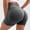 Dark Gray, variant on Admvng Gym Shorts Women Solid Color Hip Lift Fitness High Waist Stretch Exercise Yoga Pants S-XL