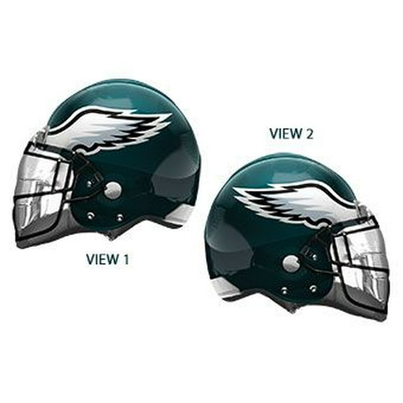 Philadelphia Eagles Football Dark Green 24" Helmet Foil Super Shape Balloon