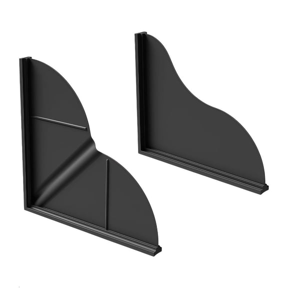 Ywmsfl Bathtubs Guard Waterproof Corner Shower Screen for Sink and Washbasin Splashing Guard