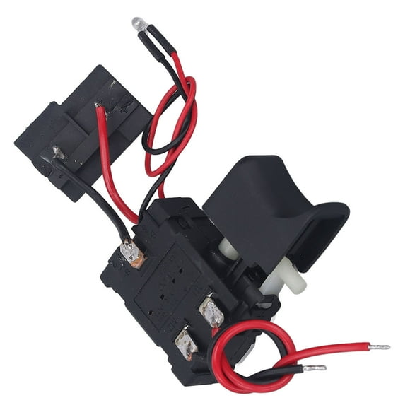 Lithium Battery Drill  Switch, 7.2~24VDC Replacement 16A Cordless Drill  Switch CW CCW Adjustable  for Power Tools