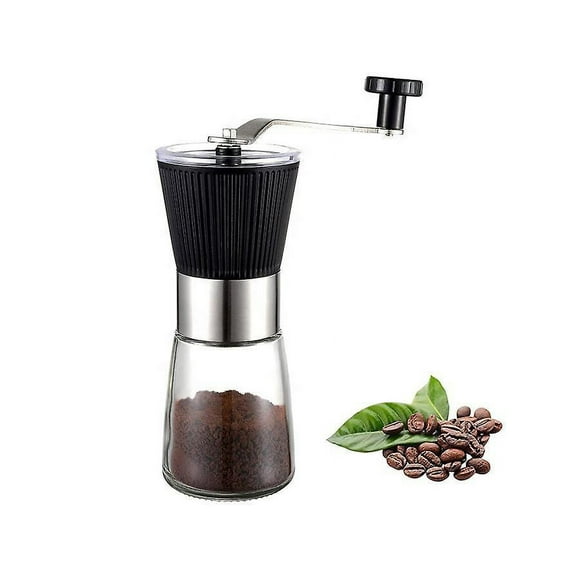 Adjustable Conical Ceramic Burr Manual Coffee Grinder for Aeropress, Espresso, Filter, French Press - Perfect for Grinding Coffee Beans