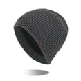 thumbnail image 2 of Couples Fashion Winter Knit Beanie Sport Style Solid Striped Warm Hat Outdoor Thermal Skull Cap for Men and Women, 2 of 5