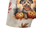 thumbnail image 5 of Happy Halloween Yorkshire Terrier Witches Hat Pumpkin Carving All Over Print Boxer Briefs Underwear for Men Dad Yorkie Dog Lover Gifts - 02019, 5 of 6