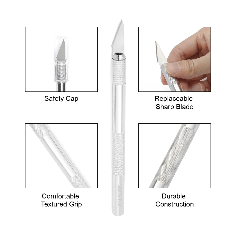 Swiss Tech Precision Knife with 4 Blades
