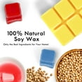 thumbnail image 4 of SCENTORINI Energy Wax Melts, Healing Multi-Scent Wax Cubes for Warmers Natural Soy Candle Making, 4Pack, 4 of 8