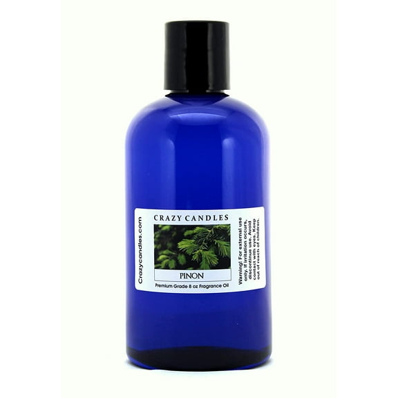 Crazy Candles 8oz Pinon 8 Fl Oz Bottle (237ml) Premium Grade Scented Fragrance Oil