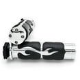 thumbnail image 3 of Krator Motorcycle Hand Grips 1 Inch Handlebar Bars Pair Compatible with Harley Davidson Road Glide Custom Ultra, 3 of 4