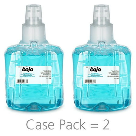 - GOJO LTX Refill, 1916-02 - Blue Pomegranate Scented Antibacterial Handwash (1200 mL) - 2 Pack