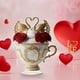 thumbnail image 5 of CaiYueKe Romantic Heart Teacup Acrylic Ornament Decorative Gift for Couples Valentine's Day Anniversary Wedding Home Decor Kitchen Desk Tabletop Decoration Love Present Souvenir Collectible, 5 of 9