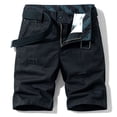 thumbnail image 2 of SOOMLON Cargo Shorts for Men Outdoor Cargo Shorts Pocket Y2k Shorts Zipper Shorts Black 36, 2 of 3
