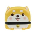 thumbnail image 1 of Adorable Shiba Inu Self Inking Name Stamp For Kids School Craft Projects And Personal Item Labeling Educational Stationery Tool, 1 of 2