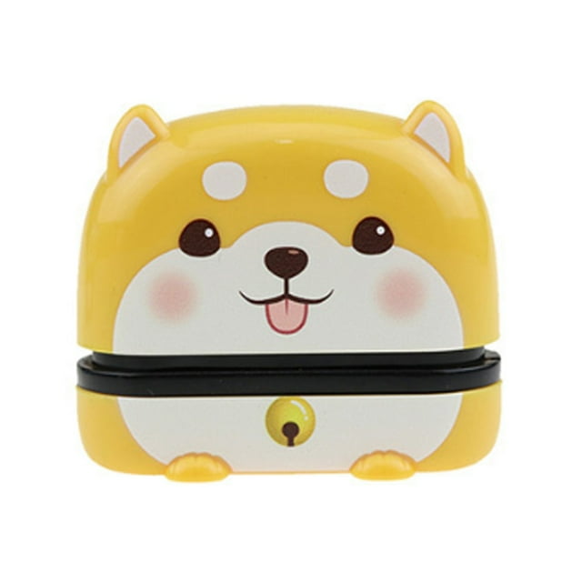 Adorable Shiba Inu Self Inking Name Stamp For Kids School Craft Projects And Personal Item Labeling Educational Stationery Tool