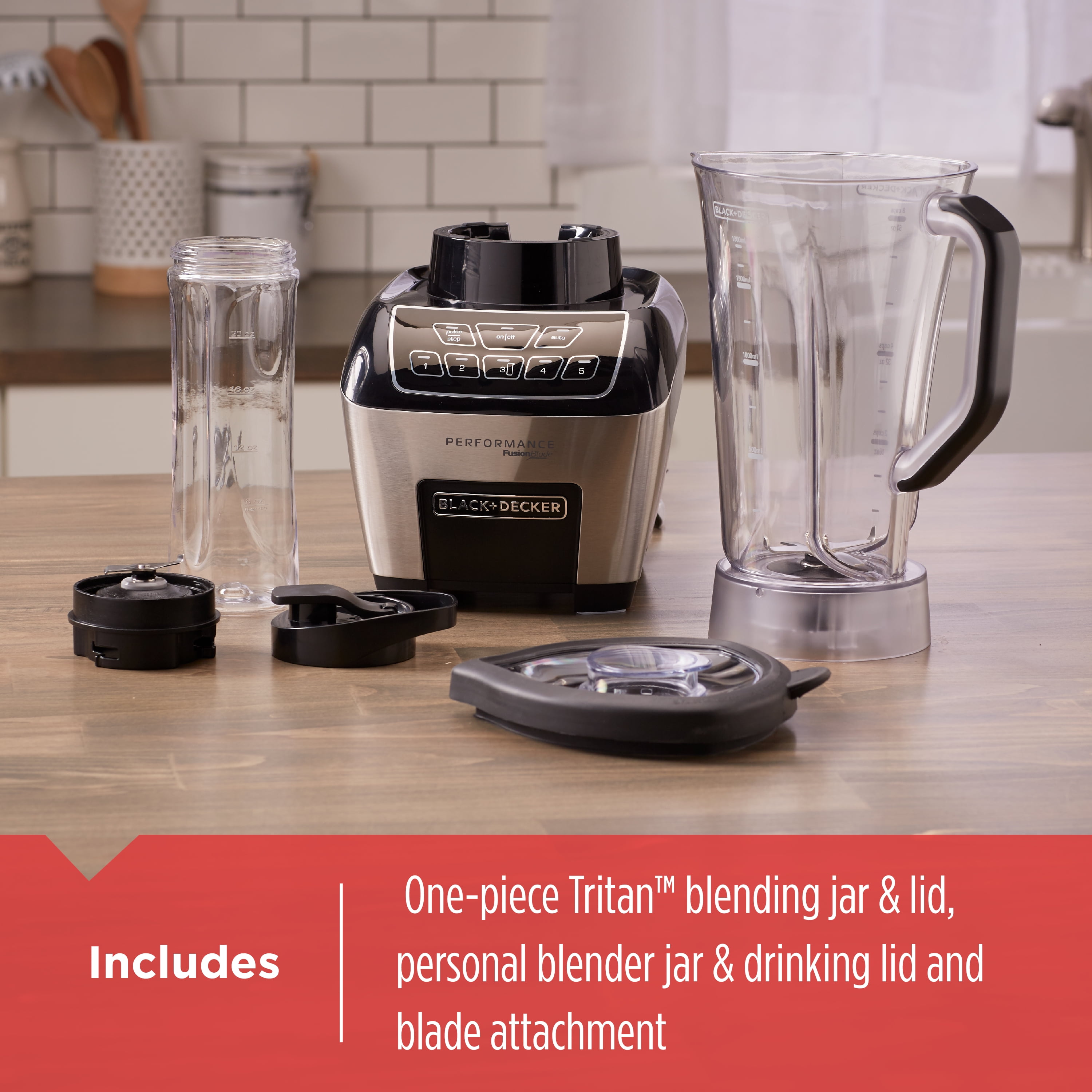 Blender Challenge: Does the Black & Decker Performance FusionBlade Blender  Blend Work as Well as a $500 Professional One? (video) - Tech Savvy Mama
