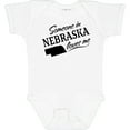 thumbnail image 3 of Inktastic Someone in Nebraska Loves Me Boys or Girls Baby Bodysuit, 3 of 5