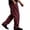 Wine, variant on Men's Stylish Athletic Pants Casual Loose Fit Joggers with Pockets Solid Color Drawstring Waist Lounge Sweatpants Street Running Outdoor Outfits