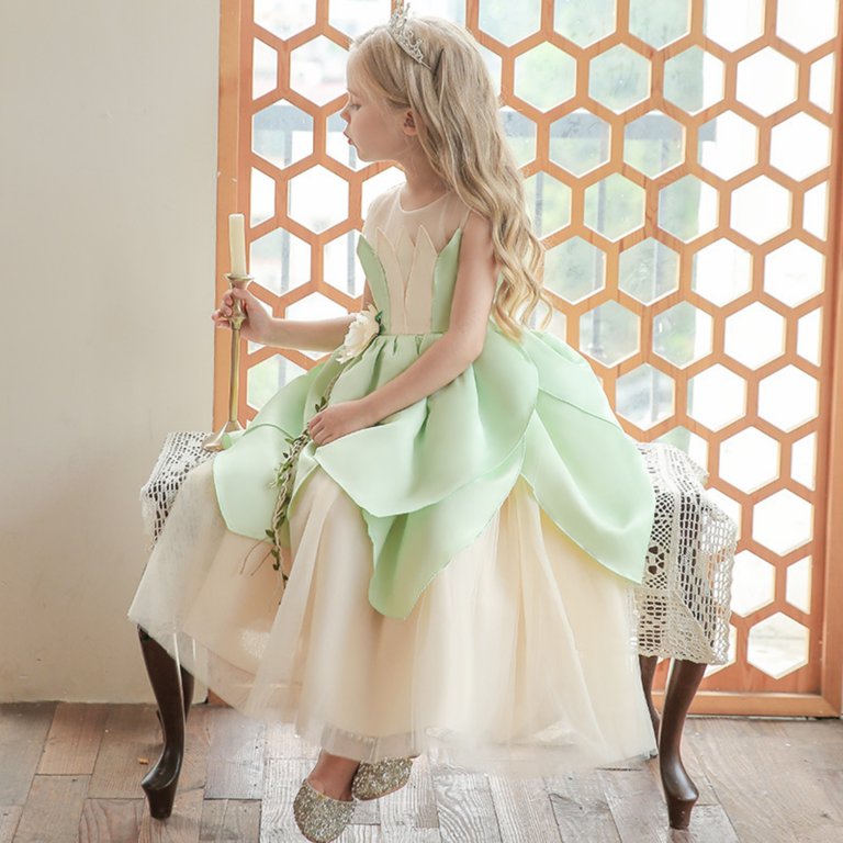 why did alicent wear a green dress Princess and the Frog Tiana Disney Princess Skater Dress S main image 0