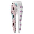 thumbnail image 4 of Wyzesi Highwaisted Leggings for Women with Pockets Set Leggings for Women Fashion Workout Out Leggings Print Color Block Pants Soft Stretchy Leggings Compression Leggings Flare Leggings for Girl, 4 of 4