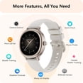 thumbnail image 5 of MJSHUN GGarminLily 2, Health Fitness Tracker Smartwatch, Small and Stylish Smartwatch, 1.04" AMOLED Display, Bluetooth Calling, Multi Sports Modes, Up to 15 Days of Battery for Women Men, 5 of 10