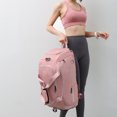 thumbnail image 3 of Bolsa de lona Oxford con compartimento para zapatos Bolsillo lateral para acampar Senderismo JShteea Para Estrenar, 3 of 9