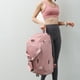 thumbnail image 3 of Fitness Gym Bag Impermeable Viaje Equipaje Yoga Bolso con compartimento para zapatos (Rosa), 3 of 6