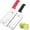 RED+Black2PC, variant on Cabbage Shredder, Multi-Purpose Vegetable Slicer & Cutter, Heavy Duty Vegetable Chopper, Large Mandoline Knife for Fast Lettuce & Veggie Shredding