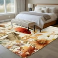 thumbnail image 4 of Large Area Rugs for Living Room Bedroom, Vintage Floral 8'x10' Rug Washable Carpet Runner Indoor Outdoor, Spring Flowers Eucalyptus Leaves Mushrooms Non Slip Floor Mats Rug for Kitchen, Patio, 4 of 8