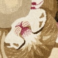 thumbnail image 3 of SAFAVIEH Wilderness Amadine Animal Graphic Print Wool Area Rug, Tan/Caramel, 2' x 3', 3 of 4