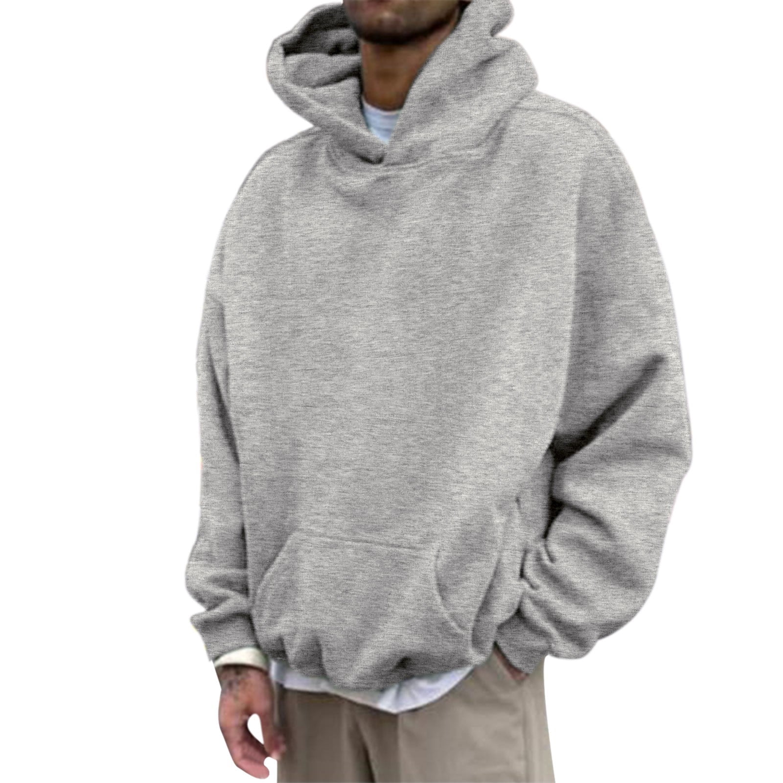 Cardigan à Capuche Zippé Homme - Sweat-shirt Décontracté Avec Poches, Idéal Pour Le Sport Et Le Quotidien