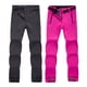 thumbnail image 4 of Pantalones de esquí impermeables, transpirables y cálidos para hombre y mujer, para otoño e invierno, con caparazón suave y grueso para exteriores, 4 of 6