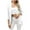 White, variant on Blazer Jacket For Women, Business Clothes For Women, Suits Women's 3/4 Sleeve Fashion Casual Comfortable Solid Color Cardigan Top Blouse