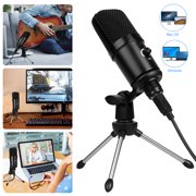 USB Microphone, CELECTIGO USB Condenser Microphone with Noise Cancelling for Recording/Podcasting/Streaming/Gaming, Metal Recording Mic Compatible with Computer PC/MAC/iPhone/iPad/Android