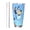Straw Two-piece Set, variant on Masiiu Bluey Print 20OZ Car Cup for Travel, Insulated Stainless Steel Cup, Leak-Proof Lid with Straw and Direct Drinking Opening-Without Straw