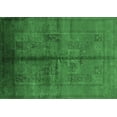 thumbnail image 1 of Ahgly Company Indoor Rectangle Oriental Emerald Green Industrial Area Rugs, 7' x 9', 1 of 4