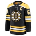 thumbnail image 2 of Men's Fanatics Brad Marchand Black Boston Bruins Home Premium Jersey, 2 of 6