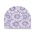 thumbnail image 2 of Qxltty A Pattern with Pale Purple Daisies Acrylic Napkin Holder Set of 1 Transparent Dining Table Kitchen Cafeteria Home Decor 4.1x4.9x1.97in, 2 of 9