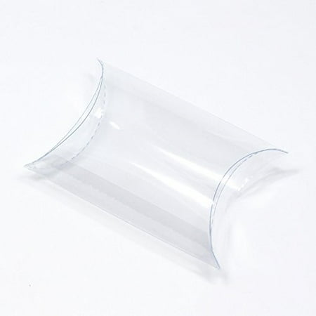 40 Pieces 0 98 X3 15 X3 54 2 5x8x9cm Clear Pvc Pillow Box