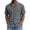 Dark Gray, variant on Mens Casual Button Down Shirts Cozy Short Sleeve Summer Shirt Classic Lapel Beach Vacation Tshirts Pink M