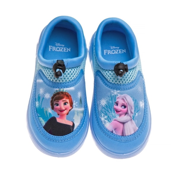 Disney Girl Frozen Ii Water Shoes , Light Blue, 11-12