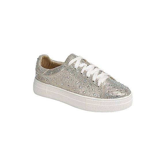 DOLCE-66-RHINESTONE SNEKAERS