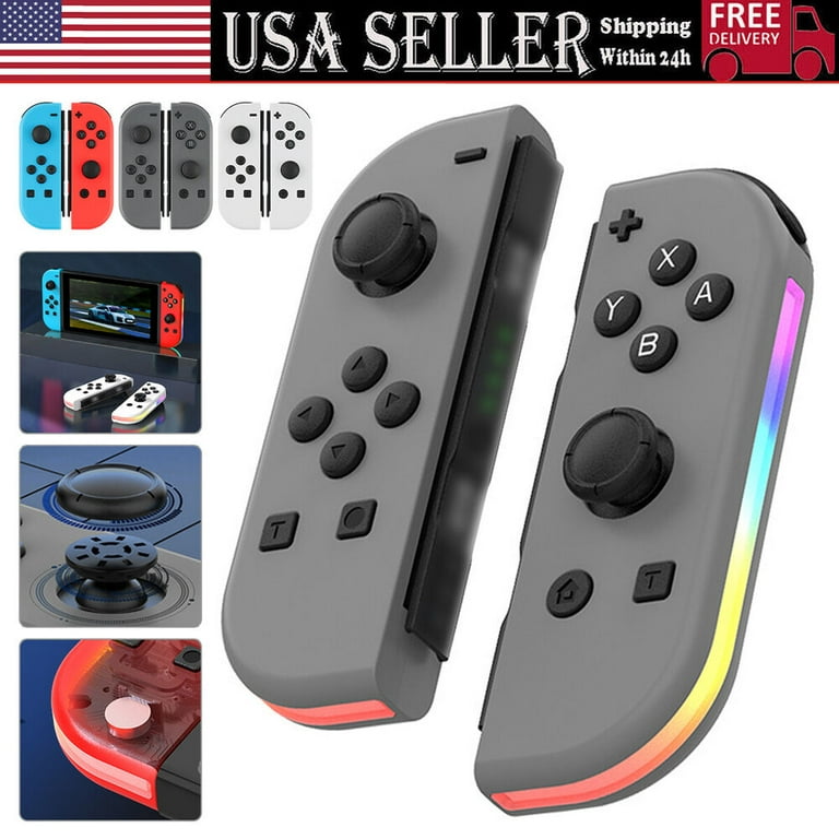 Amazon.com: Nintendo Joy-Con (L/R) - Neon Red/Neon Blue
